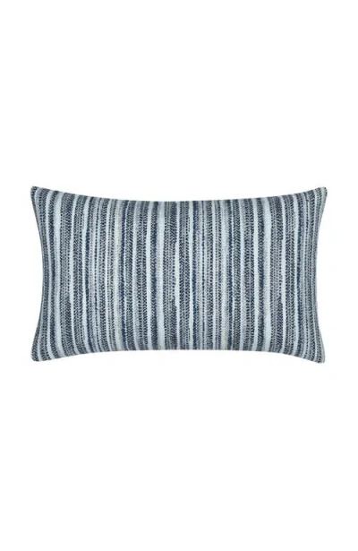 ELAINE SMITH ELAINE SMITH ENDLESS INDIGO TEXTURED INDOOR & OUTDOOR WOVEN ACCENT PILLOW