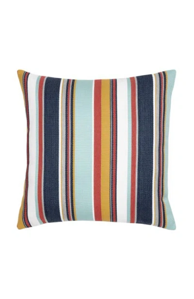 ELAINE SMITH ELAINE SMITH SICILY STRIPE INDOOR & OUTDOOR WOVEN ACCENT PILLOW