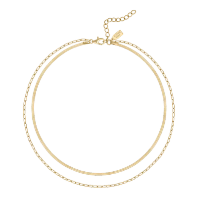 ELECTRIC PICKS ELECTRIC PICKS 2 CHAINS DOUBLE NECKLACE