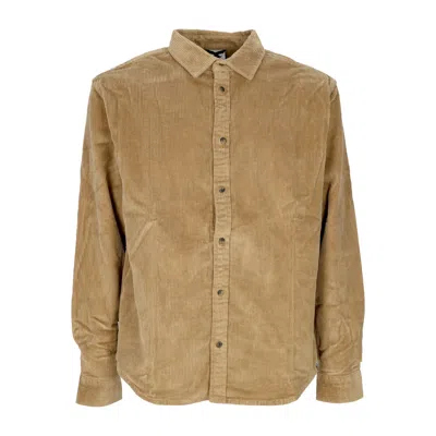 ELEMENT SHIRT LONG SLEEVES TREE ICON CORD KHAKI
