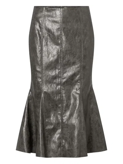 ELENA VELEZ FISHTAIL MIDI SKIRT