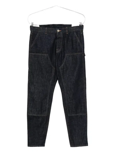 ELEVENTY DOUBLE-POCKET DENIM PANTS