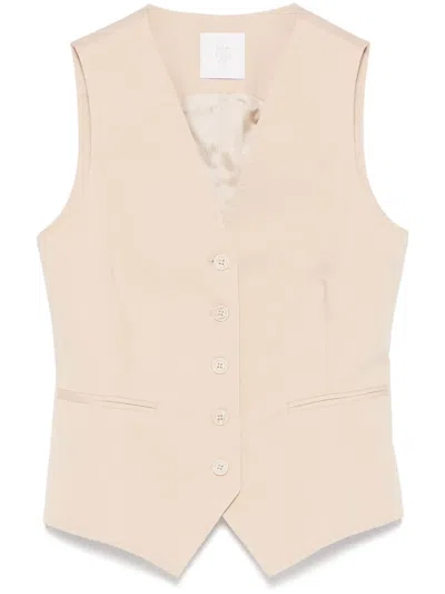 ELEVENTY GABARDINE WAISTCOAT