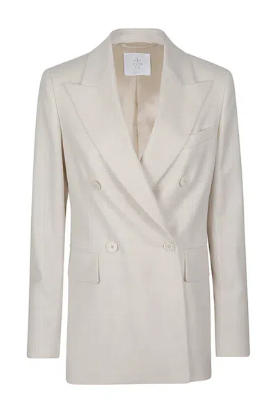 ELEVENTY ELEVENTY JACKETS CREAM