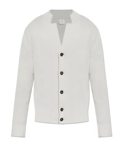 ELEVENTY LONG-SLEEVED KNITTED CARDIGAN