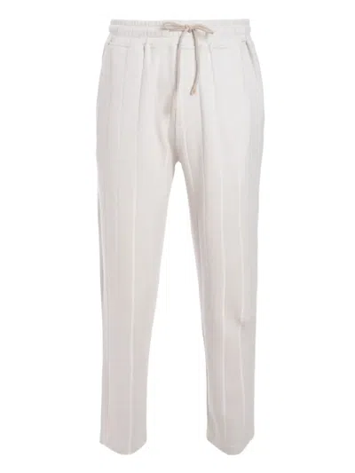 ELEVENTY RIBBED TRACK PANTS