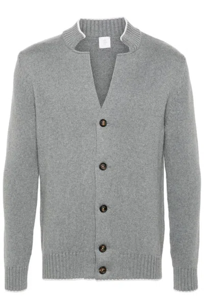 ELEVENTY ELEVENTY SWEATERS GREY