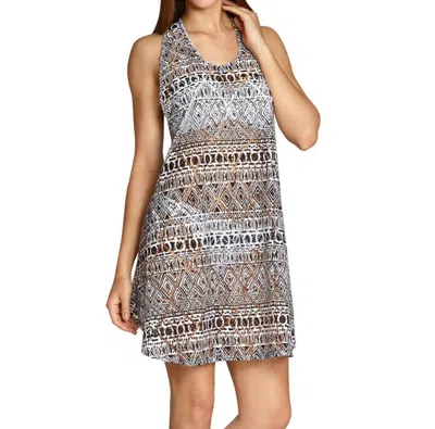 ELIF RACER BACK TANK DRESS IN LYNX