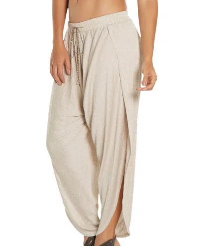 ELIF WOMEN'S CORBEL HAREM PANTS IN TAUPE