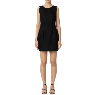 ELISABETTA FRANCHI CASUAL WOMAN CLOTHES ELISABETTA FRANCHI - DRESS - BLACK