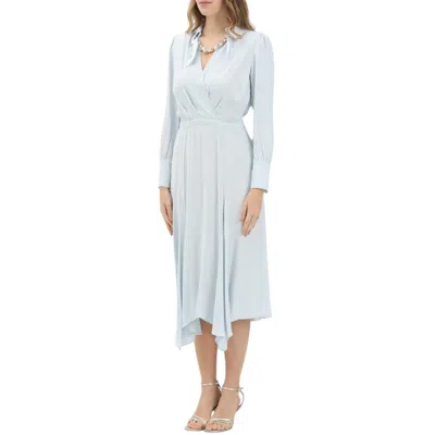 ELISABETTA FRANCHI CASUAL WOMAN CLOTHES ELISABETTA FRANCHI - DRESS - BLUE