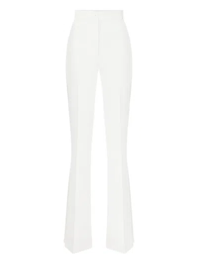 ELISABETTA FRANCHI CREPE FLARED TROUSERS