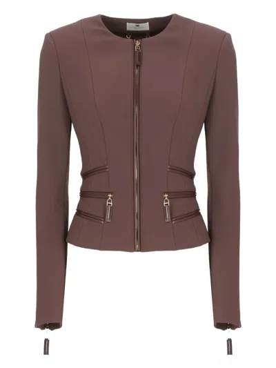 ELISABETTA FRANCHI CROPPED JACKET
