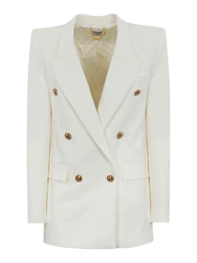 ELISABETTA FRANCHI CHAQUETA CASUAL - BLANCO