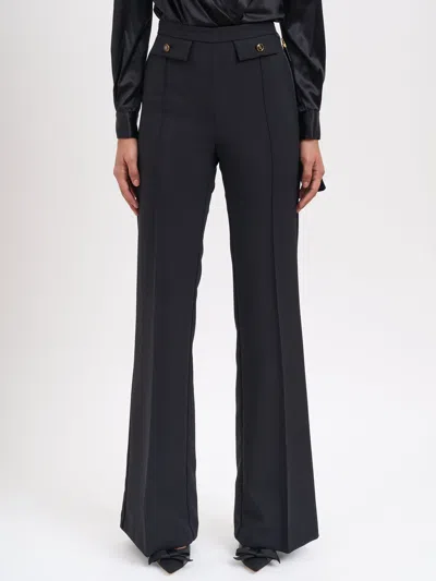 ELISABETTA FRANCHI ELISABETTA FRANCHI DOUBLE CREPE TROUSERS