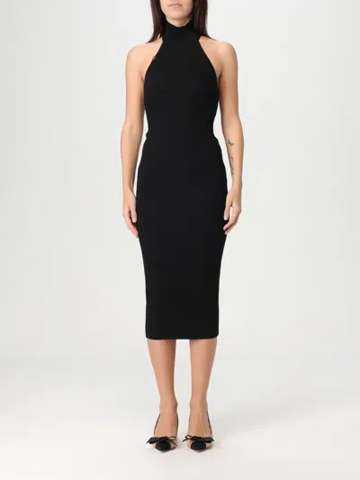 ELISABETTA FRANCHI DRESS ELISABETTA FRANCHI WOMAN COLOR BLACK