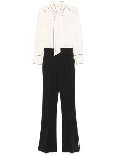 ELISABETTA FRANCHI GEORGETTE JUMPSUIT