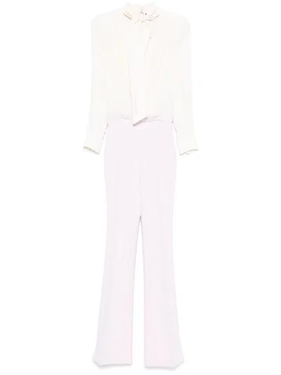 ELISABETTA FRANCHI GEORGETTE JUMPSUIT