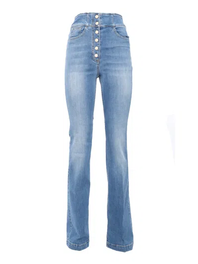 ELISABETTA FRANCHI HIGH-WAISTED JEANS