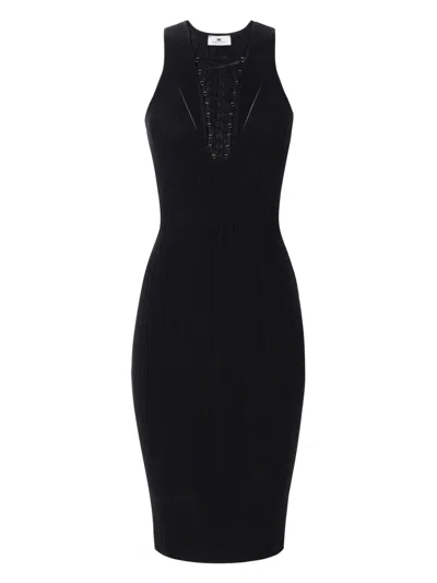 ELISABETTA FRANCHI KNITTED DRESS
