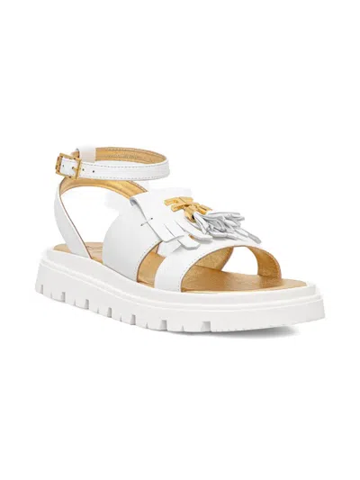 ELISABETTA FRANCHI LA MIA BAMBINA TASSEL ANKLE-STRAP SANDALS