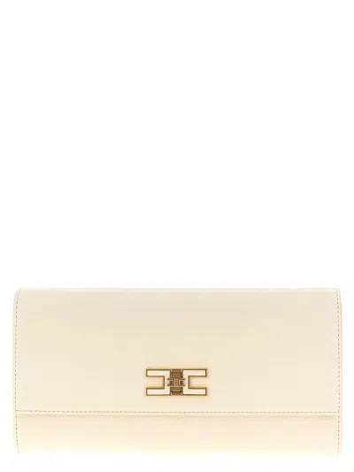 ELISABETTA FRANCHI ELISABETTA FRANCHI LOGO CLUTCH BAG