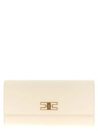 ELISABETTA FRANCHI ELISABETTA FRANCHI LOGO CLUTCH BAG