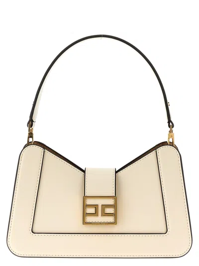 ELISABETTA FRANCHI LOGO SHOULDER BAG