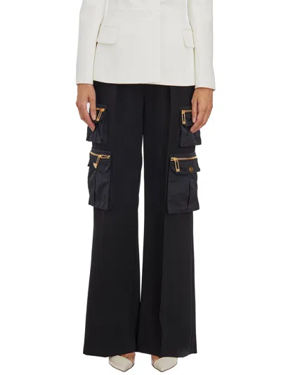 ELISABETTA FRANCHI ELISABETTA FRANCHI PANTALONE CON TASCONI E CINTURA