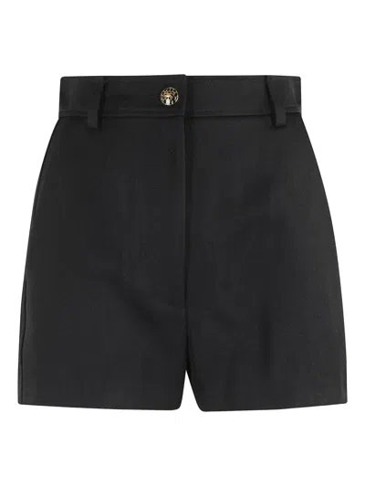 ELISABETTA FRANCHI PRESSED-CREASE SHORTS