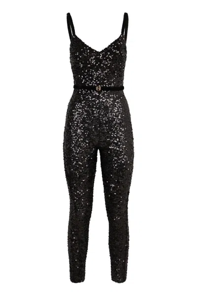 ELISABETTA FRANCHI ELISABETTA FRANCHI SEQUIN JUMPSUIT