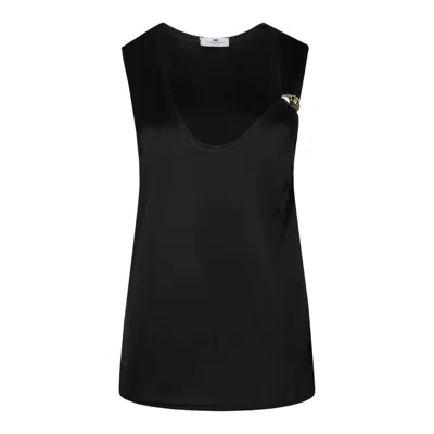 ELISABETTA FRANCHI ELISABETTA FRANCHI SHINY JERSEY TANK TOP