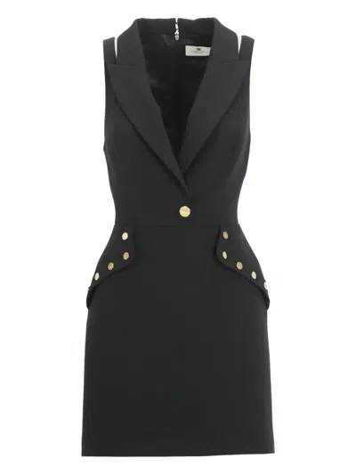 ELISABETTA FRANCHI SLEEVELESS MINI DRESS