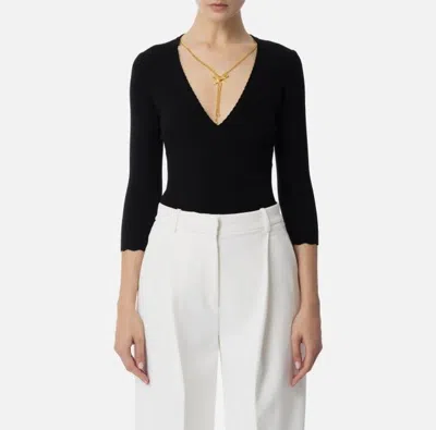 ELISABETTA FRANCHI WOMEN'S KNITWEAR ELISABETTA FRANCHI MK54S51E2 110