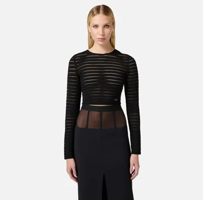 ELISABETTA FRANCHI WOMEN'S KNITWEAR ELISABETTA FRANCHI MK66T53E3 110