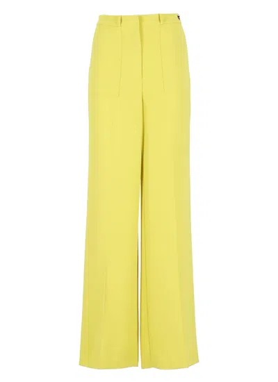ELISABETTA FRANCHI YELLOW TRAUSERS