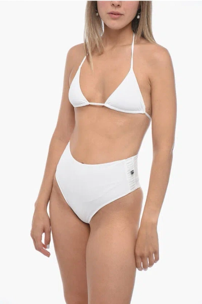 ELISABETTA SAMMARCO Solid Color Triangle Bikini with High Cut