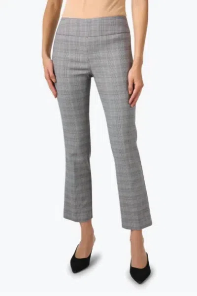 ELLIOTT LAUREN BREAKING PLAID PULL ON PANT IN GREY