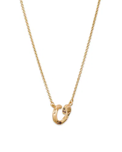 ELOISE JEWELRY WOMEN'S BROWN OASIS NECKLACE COGNAC DIAMONDS