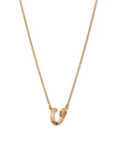 ELOISE JEWELRY WOMEN'S OASIS NECKLACE PINK SAPPHIRES