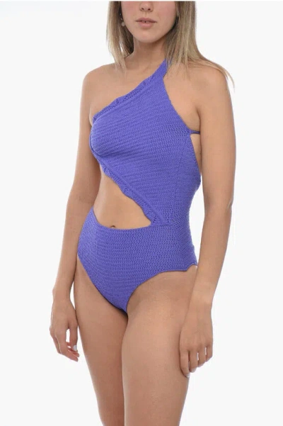 ELOU Crochet GIL Halterneck One Piece Swimsuit with Open Back