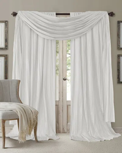 ELRENE ELRENE ATHENA 84IN WINDOW CURTAIN & SCARF SET
