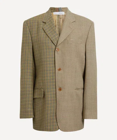 E.L.V DENIM E.L.V. DENIM WOMEN'S JAMIE CHECKED BLAZER