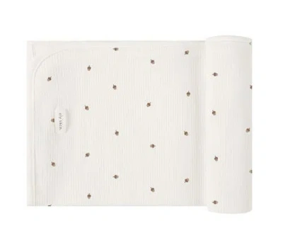 ELY'S & CO. ELY'S & CO. BABY RIBBED COTTON RECEIVING BLANKET