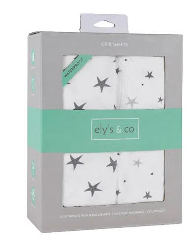 ELY'S & CO. PATENT PENDING WATERPROOF CRIB SHEET