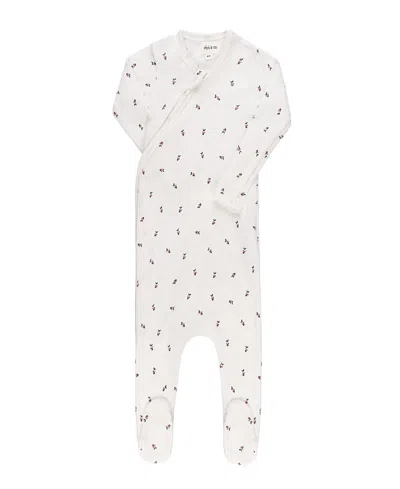 ELY'S & CO. UNISEX COTTON RIBBED ZIPPER FOOTIE - BABY