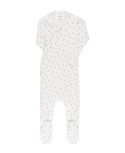 ELY'S & CO. UNISEX COTTON RIBBED ZIPPER FOOTIE - BABY