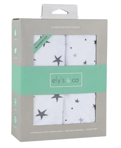 ELY'S & CO. WATERPROOF CHANGING PAD COVER CRADLE SHEET SET