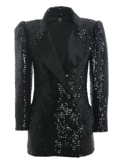EMANUEL UNGARO 1980S SEQUIN-EMBELLISHED BLAZER