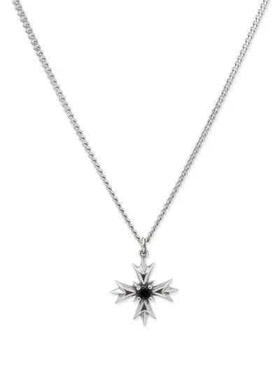 EMANUELE BICOCCHI CREST CRYSTAL NECKLACE